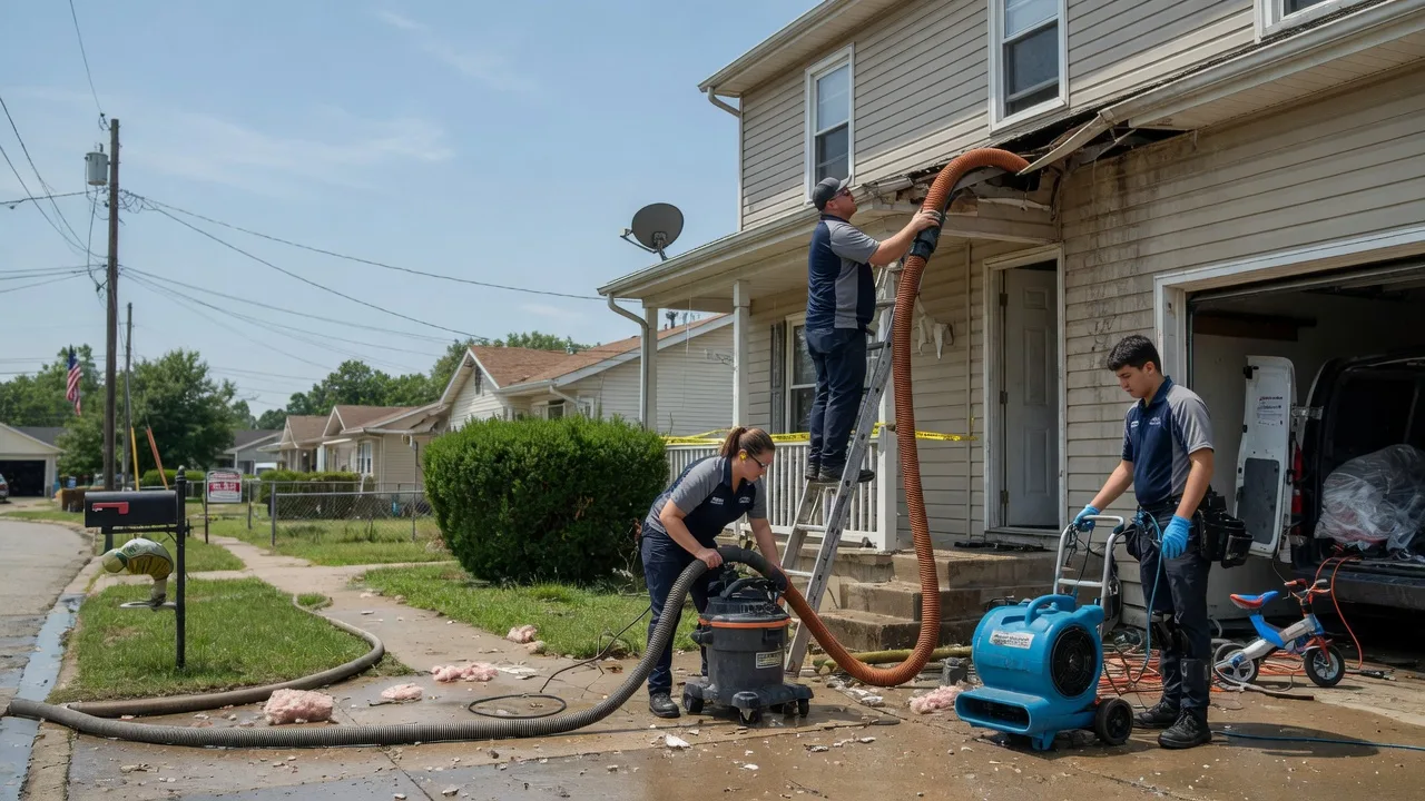 Water Damage Restoration in Red Oak, GA near me
